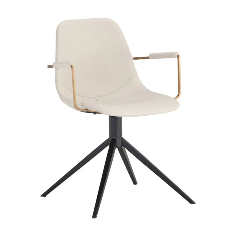 Cassius Swivel Dining Armchair