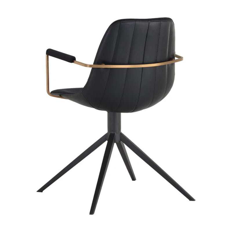 Cassius Swivel Dining Armchair