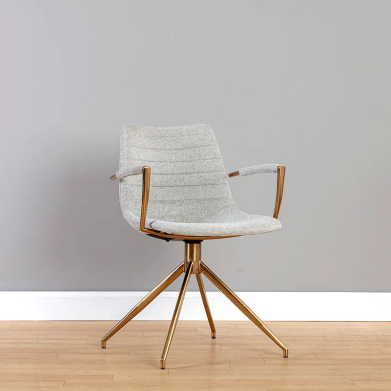 Andres Swivel Dining Armchair