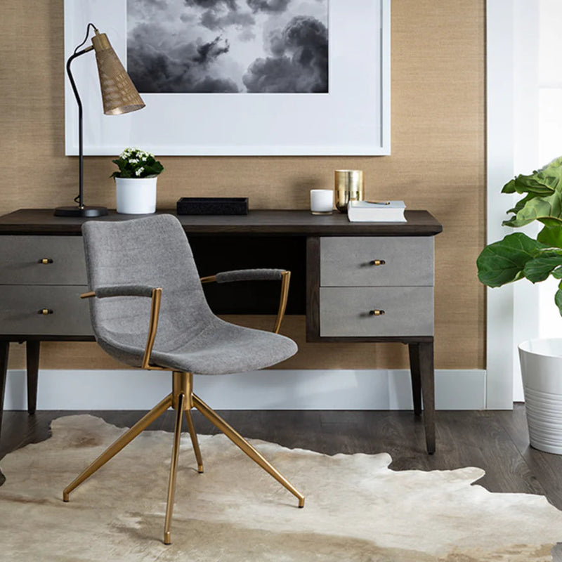 Andres Swivel Dining Armchair