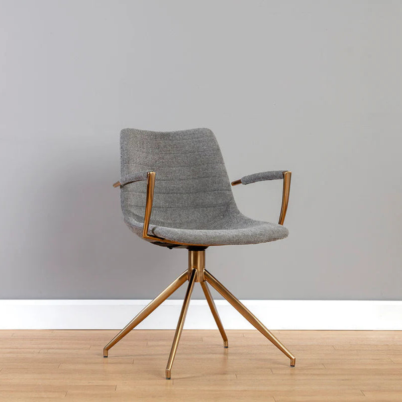 Andres Swivel Dining Armchair