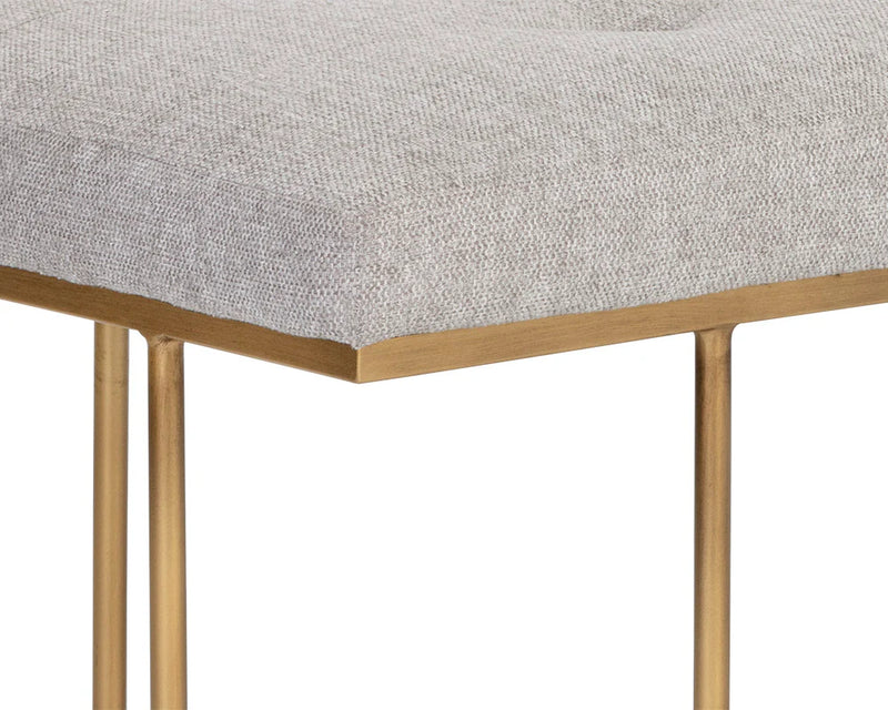 Maverick Bench - Antique Brass