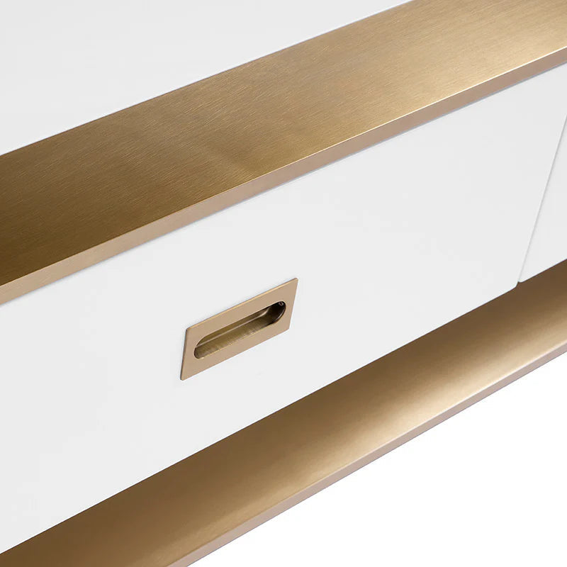 Brielle Media Console And Cabinet