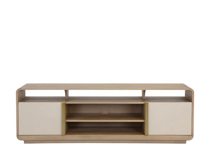 Kayden Media Console And Cabinet
