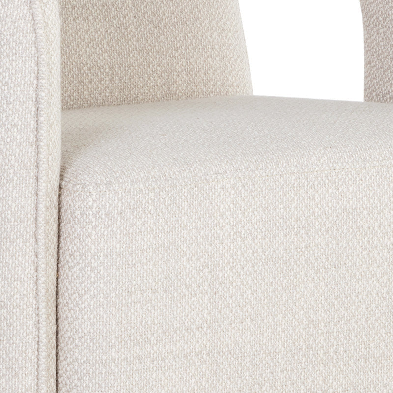Kendrick Wheeled Dining Armchair