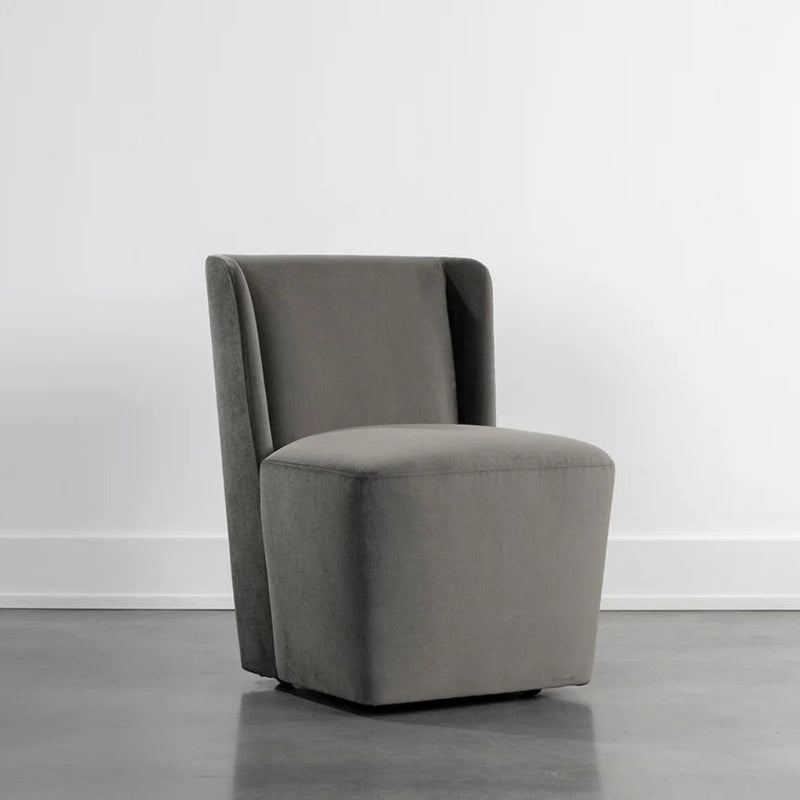Amita Wheeled Dining Chair