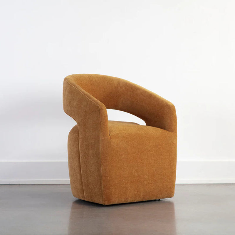 Lloret Wheeled Dining Armchair