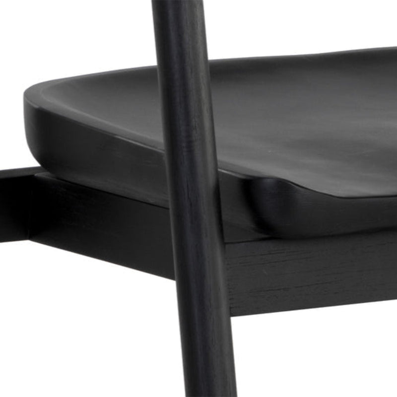 Jeremy Dining Armchair - Black