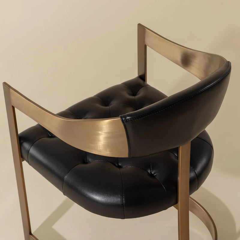 Beaumont Dining Armchair - Antique Brass