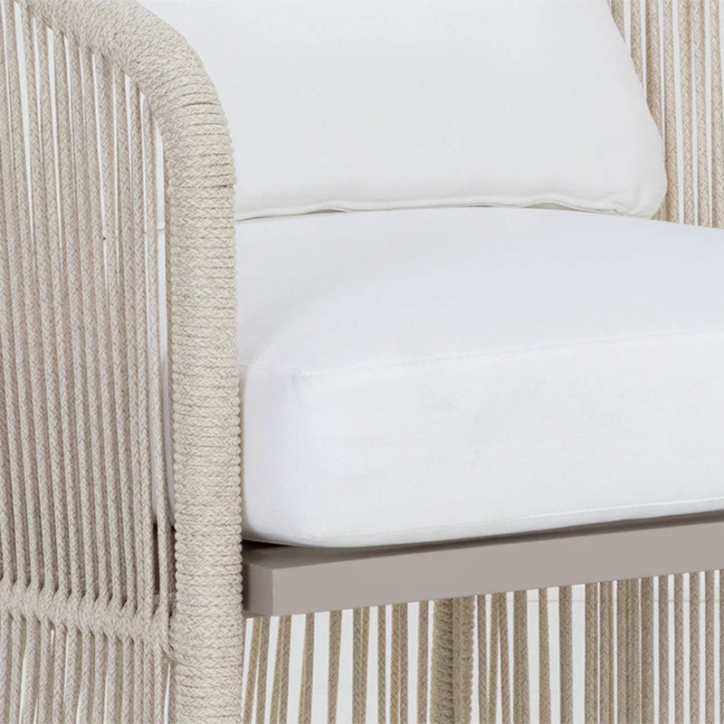 Allariz Dining Armchair - Greige