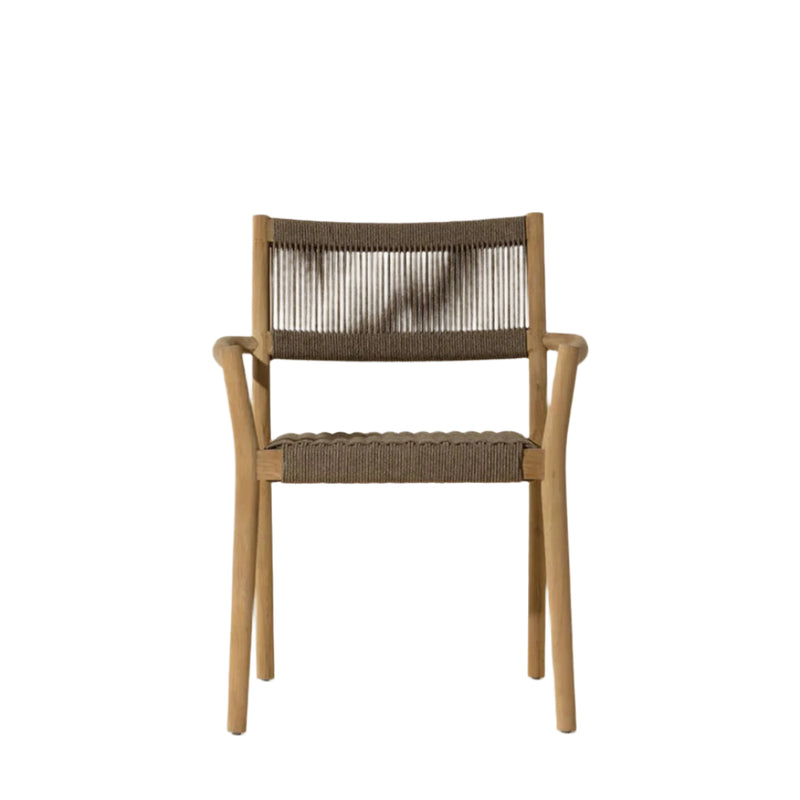 Kavala Stackable Dining Armchair - Natural