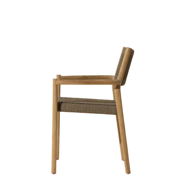 Kavala Stackable Dining Armchair - Natural