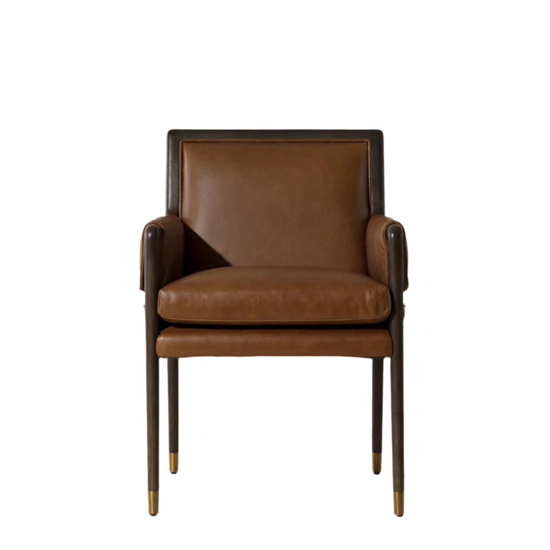 Mauti Dining Armchair - Brown