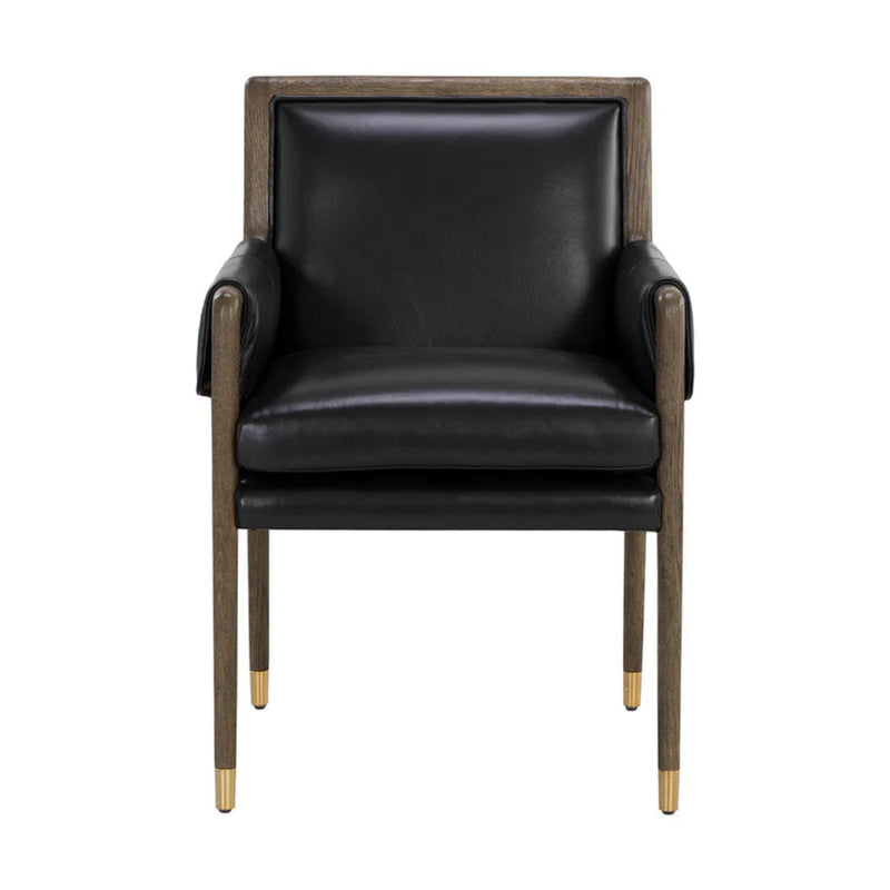 Mauti Dining Armchair - Distressed Brown