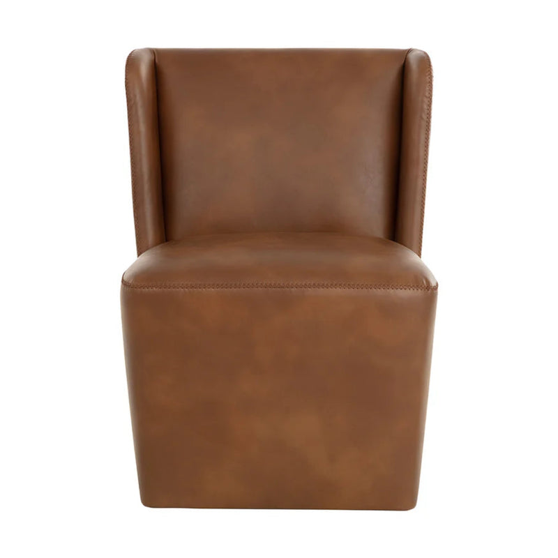 Amita Wheeled Dining Chair