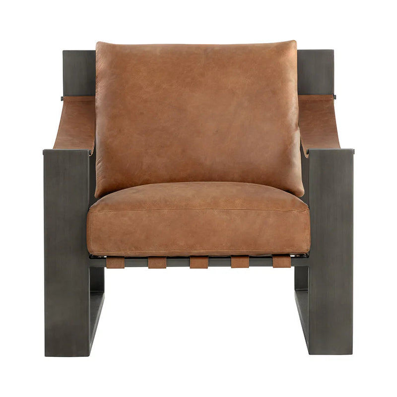 Berke Lounge Chair - Gunmetal