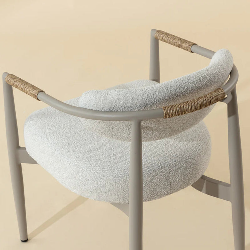 Marita Dining Armchair - Greige