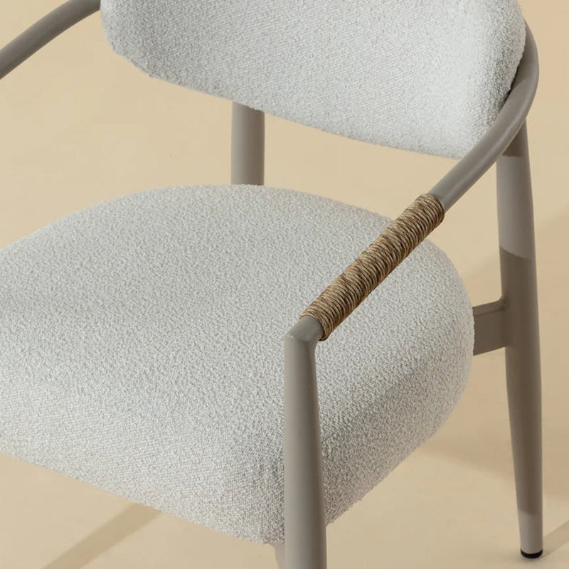 Marita Dining Armchair - Greige