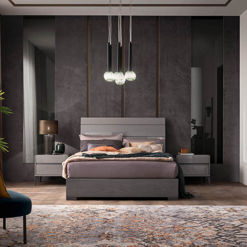 Graphite Italian Night Stand