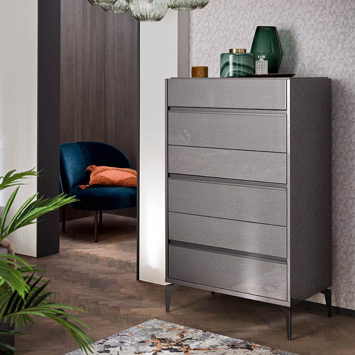 Graphite Italian Chest
