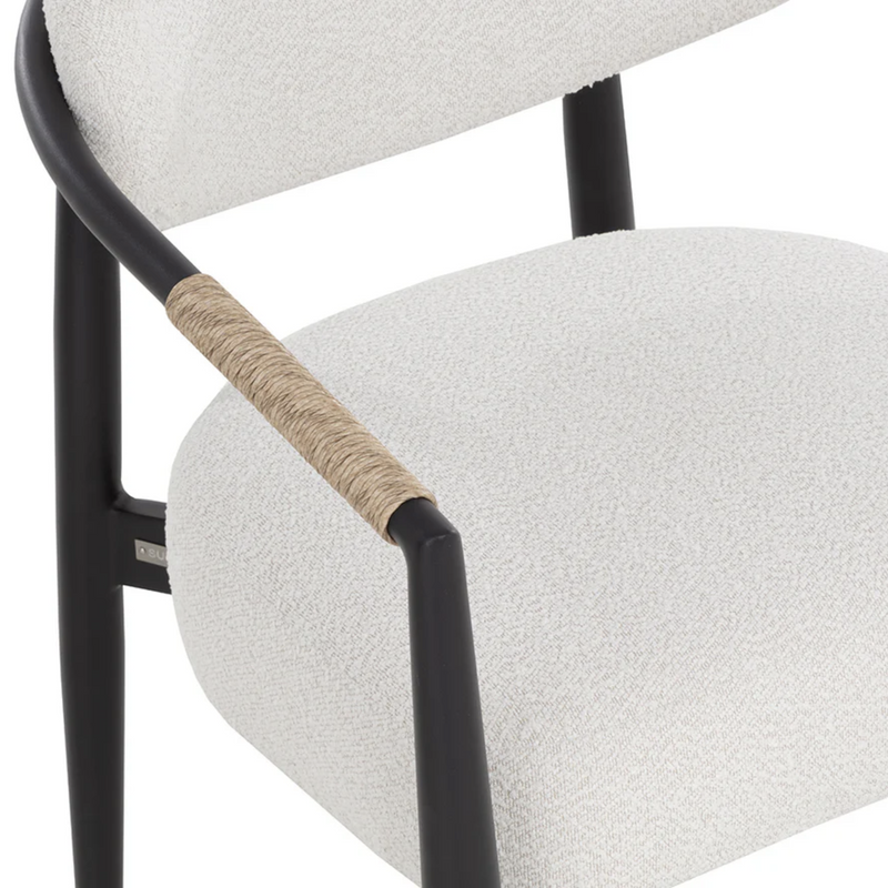 Marita Dining Armchair - Black