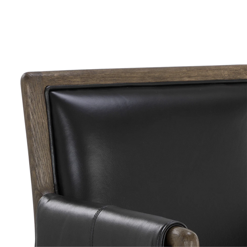 Mauti Dining Armchair - Distressed Brown