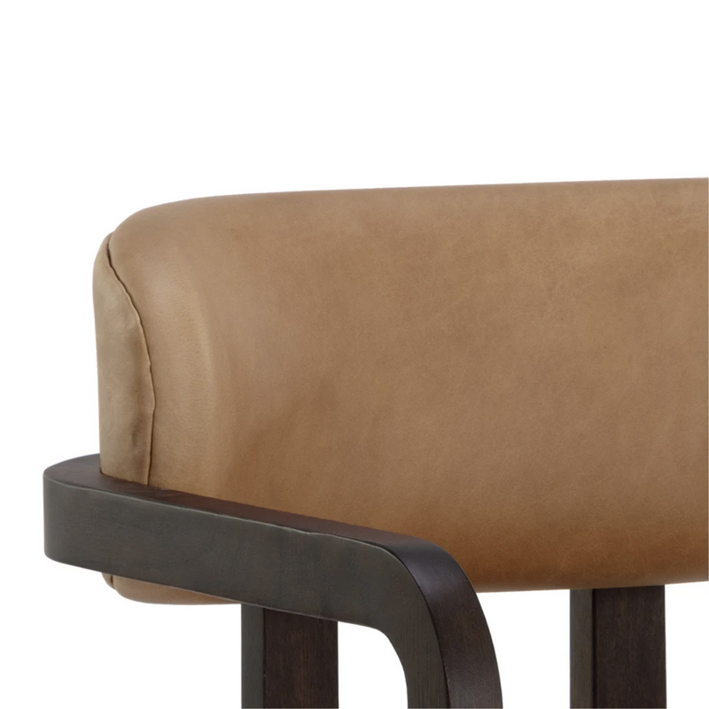 Madrone Dining Armchair - Brown