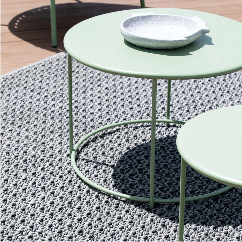 Lucy Italian Outdoor Coffee Table - 17"