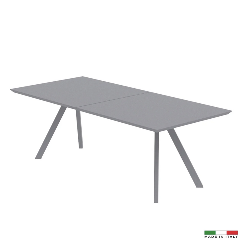 Dasy Italian Outdoor Dining Table - Mud Grey