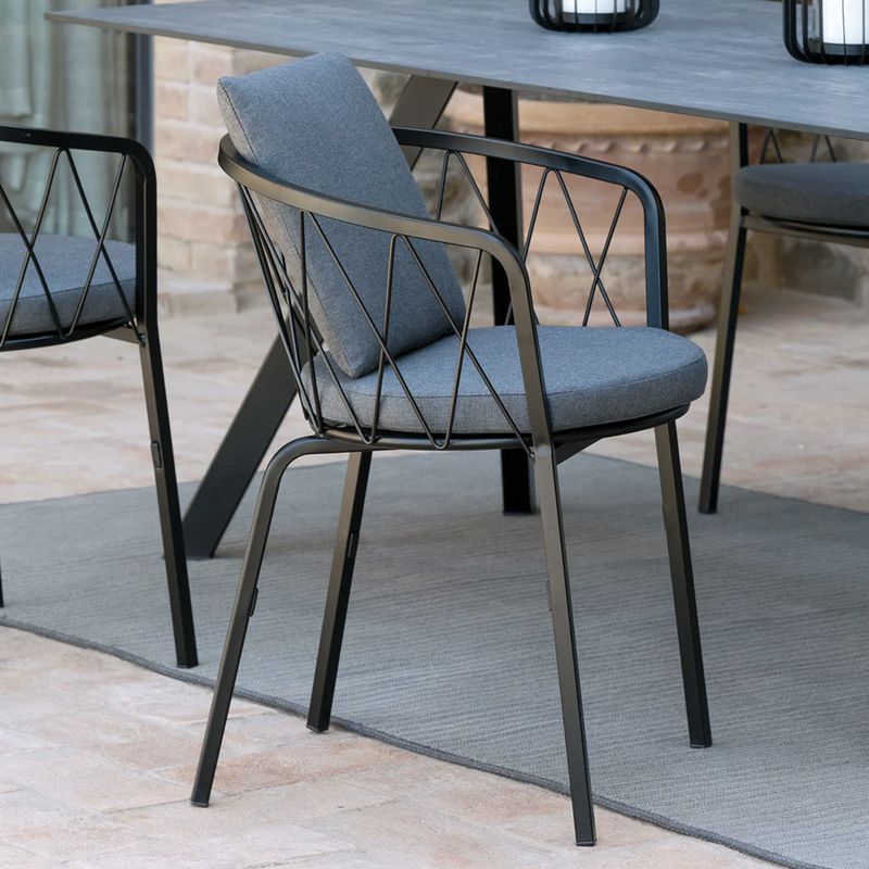 Dasy Italian Outdoor Dining Armchair