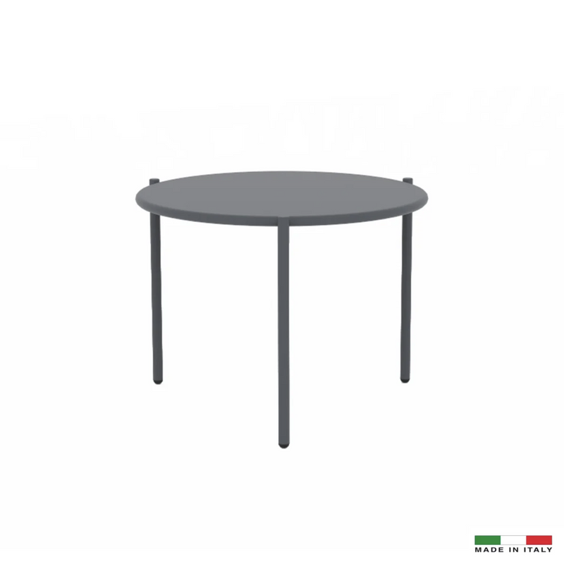 Aria Italian Outdoor End Table - Grey