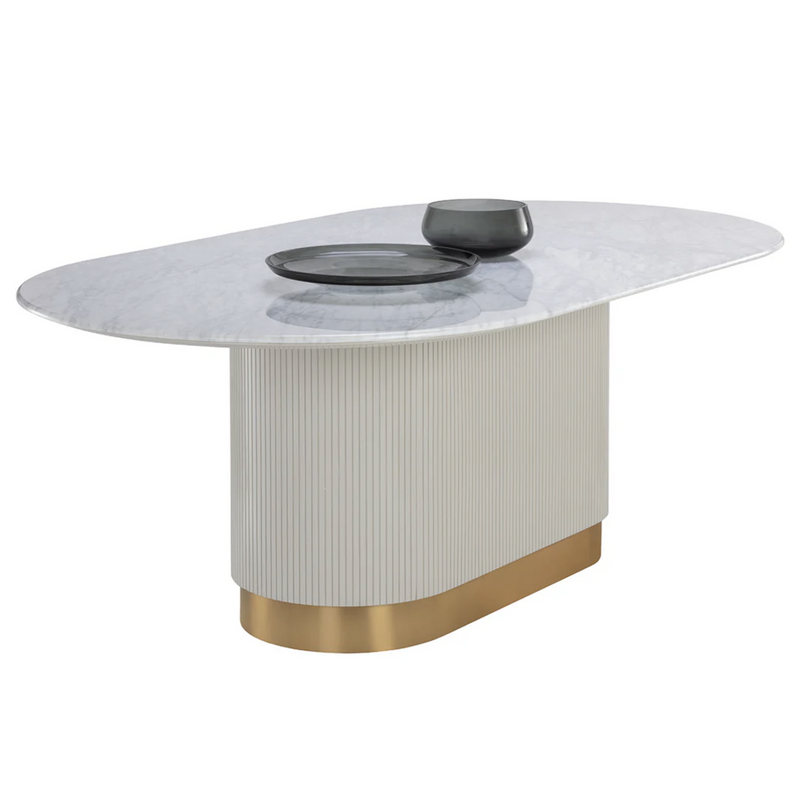 Paloma Dining Table - 84" - Oval