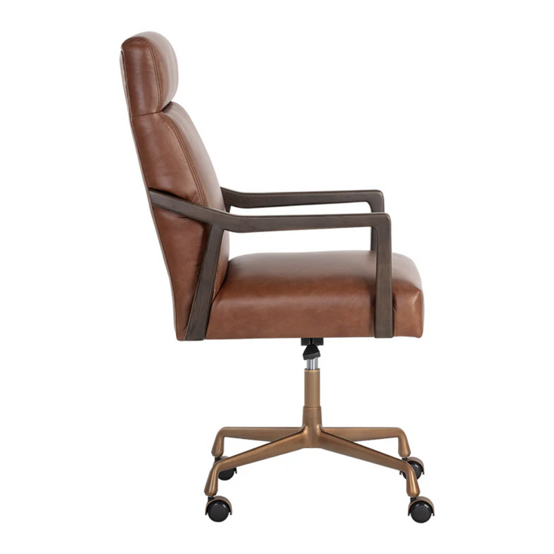Collin Office Chair - Brown