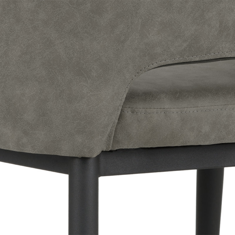 Thatcher Dining Armchair - Black
