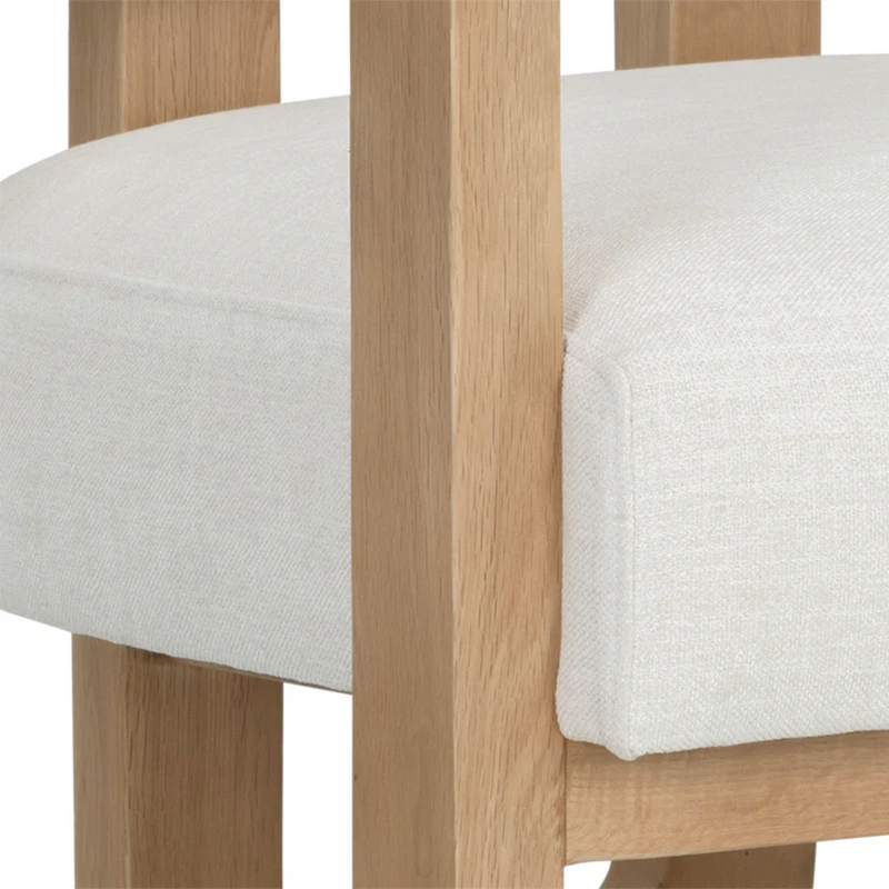 Madrone Lounge Chair - Rustic Oak