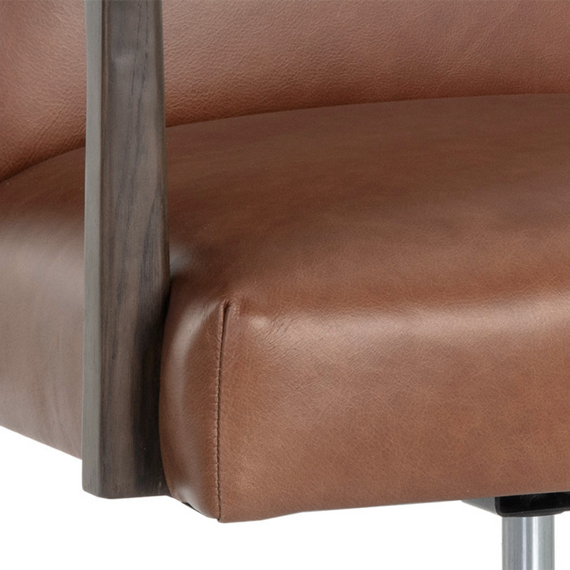 Collin Office Chair - Brown