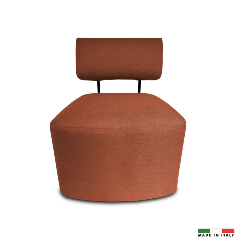 Italo Italian Outdoor Chair - Orange