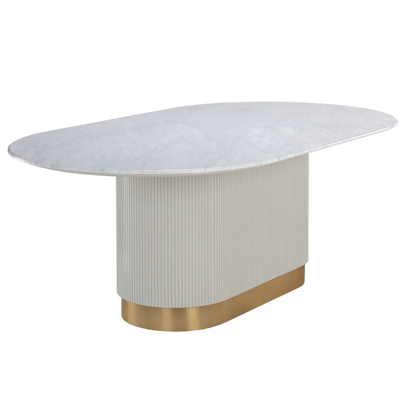 Paloma Dining Table - 84" - Oval