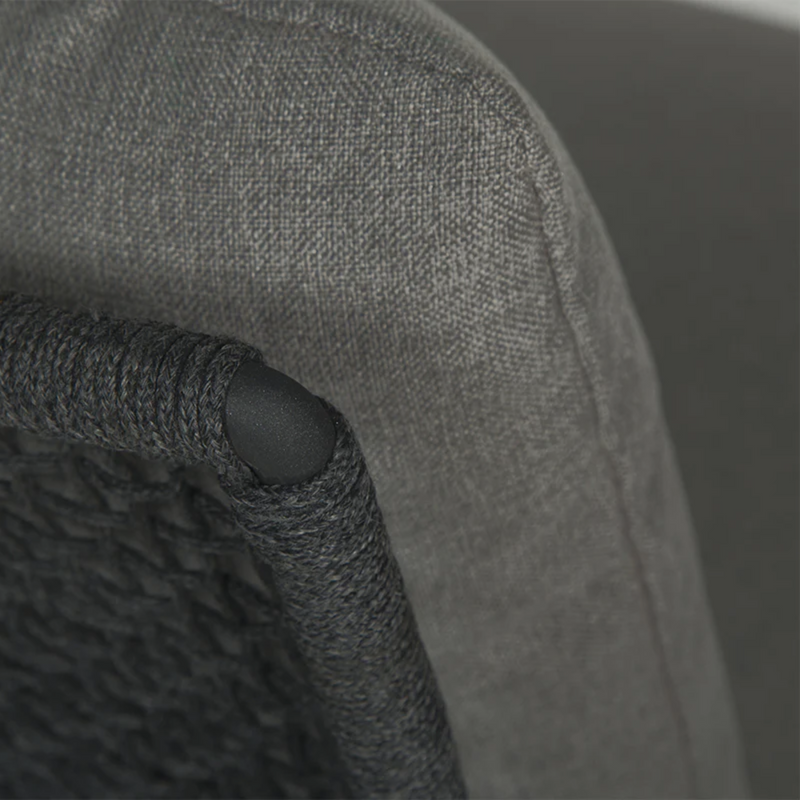 Bari Lounge Chair - Charcoal