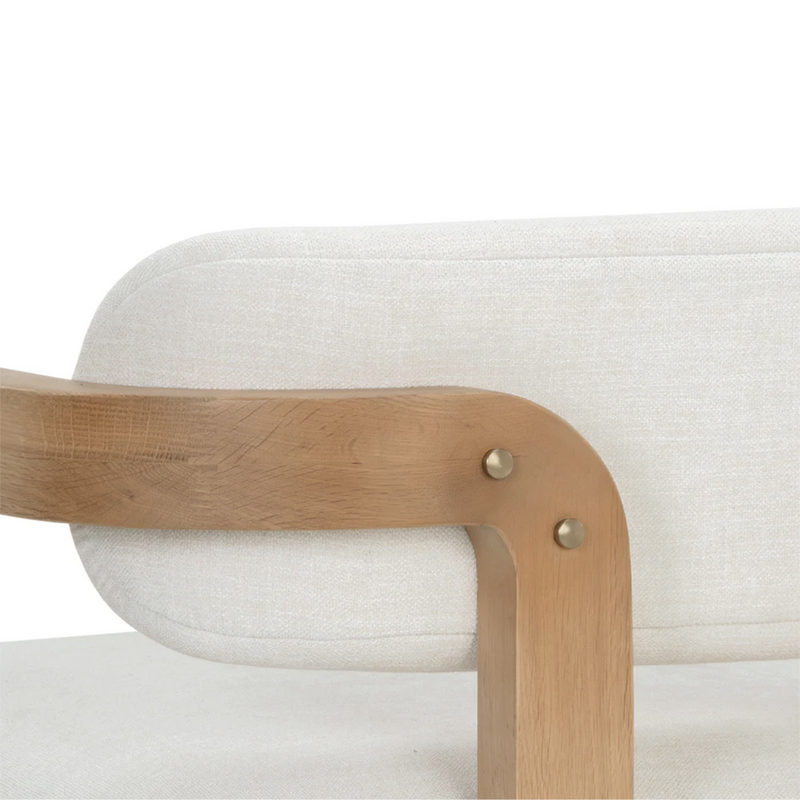 Madrone Lounge Chair - Rustic Oak