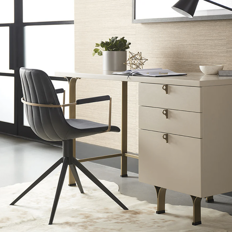 Cassius Swivel Dining Armchair