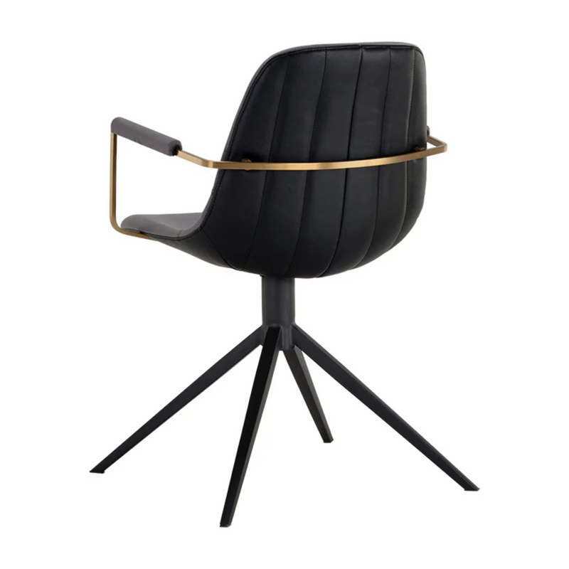 Cassius Swivel Dining Armchair