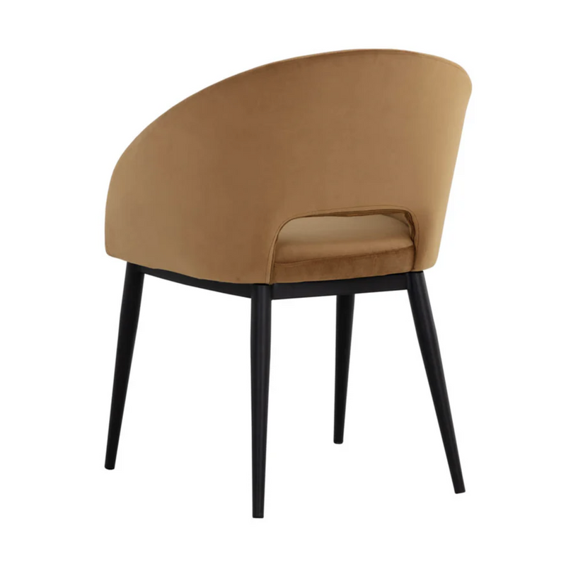 Thatcher Dining Armchair - Black