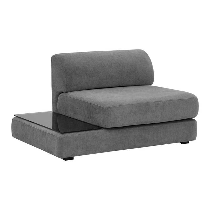 Harmony Modular - Armless Chair - Left Shelf