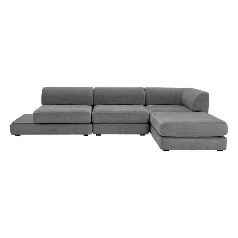 Harmony Modular - Armless Chair - Left Shelf