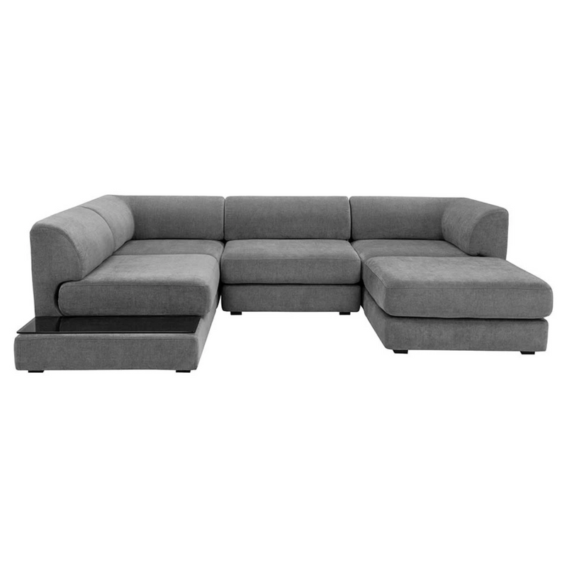 Harmony Modular - Armless Chair - Left Shelf