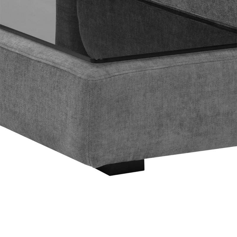 Harmony Modular - Armless Chair - Left Shelf