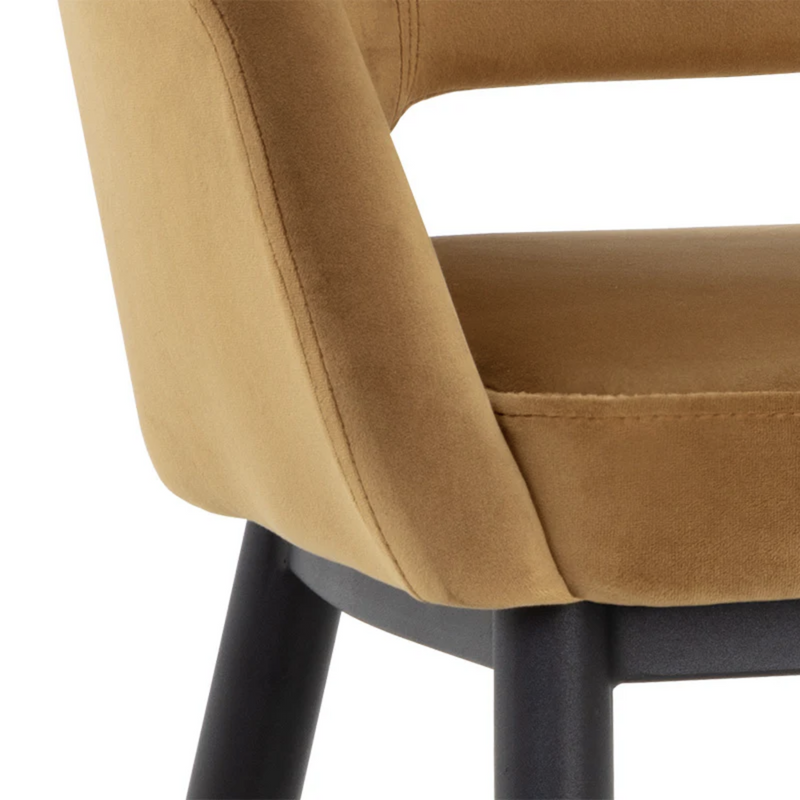 Thatcher Dining Armchair - Black