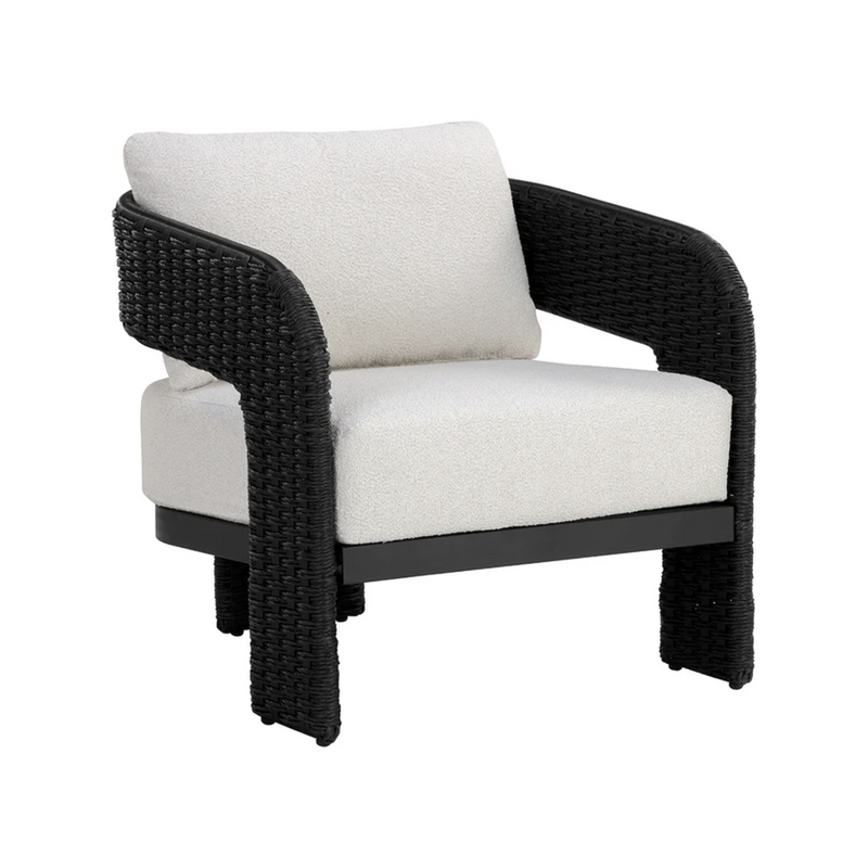 Pylos Lounge Chair - Black