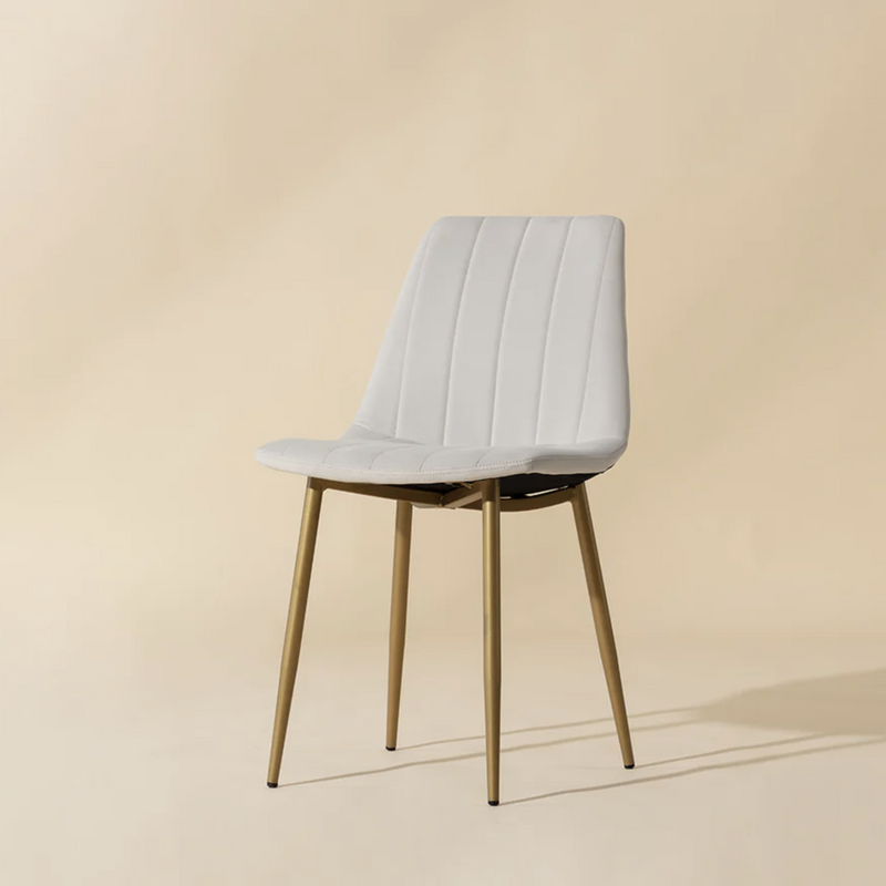 Drew Dining Chair - Champagne Gold